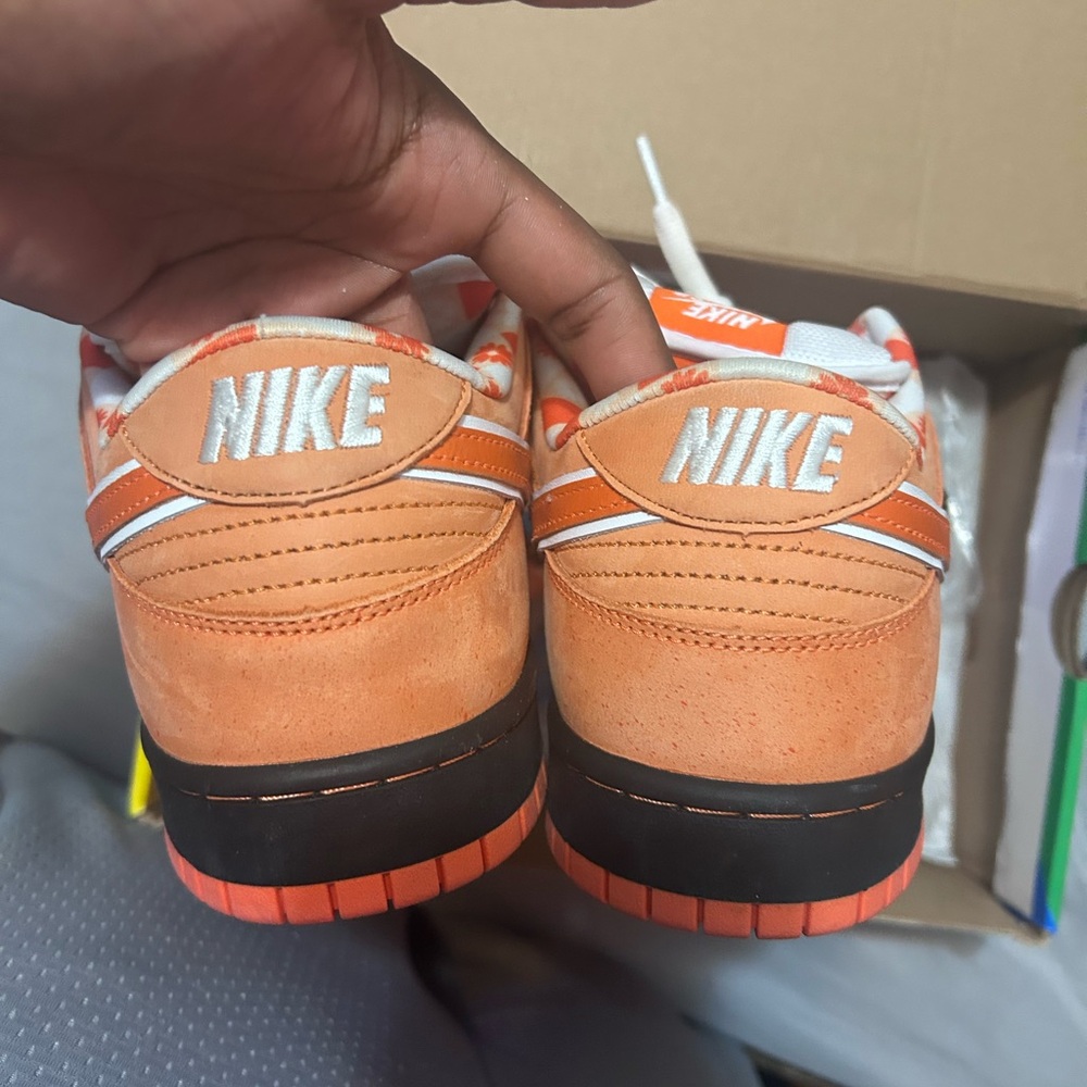 Nike Men's Bold Orange Sneakers - Picture 3 of 6